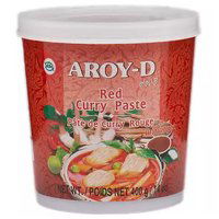 Aroy D Red Curry Paste, 14 Ounce