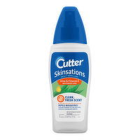 Cutter Skinsations Insect Repellent, Clean Fresh, 6 Ounce