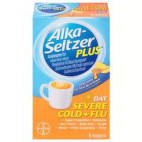 Alka Selter Severe Cold Flu Dy, 6 Each