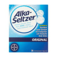 Alka-Seltzer Original Effervescent Tablets, 36 Each