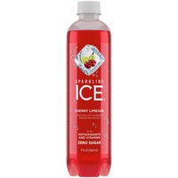 Sparkling Ice Beverage, Cherry Limeade, 17 Ounce