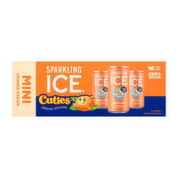 Sparkling Ice Cuties Mini Orange Cream Flavored Sparkling Water (10-pack), 75 Ounce