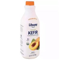 Lifeway Organic Kefir 1% Milkfat, Peach, 32 Ounce