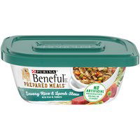 Beneful Prepared Meals, Savory Rice & Lamb Stew, 10 Ounce