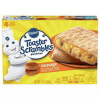 Pillsbury Toaster Scrambles, Sausage, 7.2 Ounce