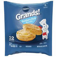 Pillsbury Grands! Southern Style Frozen Biscuits, 25 Ounce