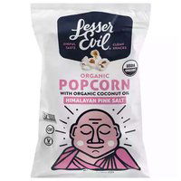 Lesser Evil Himalayan Pink Salt Popcorn, 4.6 Ounce