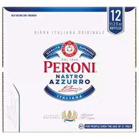 Peroni Beer, Bottles (Pack of 12), 144 Ounce