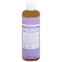 Dr. Bronner's Pure-Castile Lavender Liquid Soap, 16 Ounce