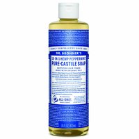 Dr. Bronner's Liquid Soap, Pure-Castile Peppermint, 16 Ounce