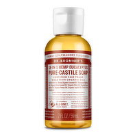 Dr. Bronner's Liquid Soap, Eucalyptus, 2 Ounce