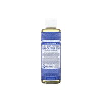 Dr. Bronner's Liquid Soap; Pure Castile Peppermint, 8 Ounce