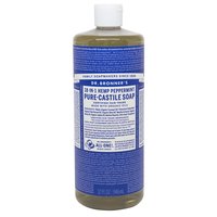 Dr. Bronner's Liquid Soap, Pure-Castile Peppermint, 32 Ounce