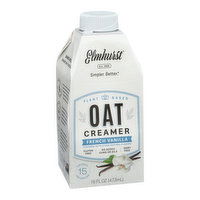 Elmhurst Oat Creamer French Vanilla, 16 Ounce