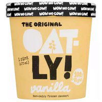 Oatly Ice Cream, Non-Dairy, Vanilla, 1 Pint