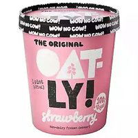 Oatly Original Non-Dairy Frozen Dessert, Strawberry, 1 Pint