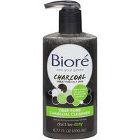 Biore Deep Pore Charcoal Cleanser, 6.77 Ounce