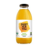 Just Ice Tea Honey Green Tea, 16 Ounce