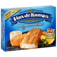 Vandekamp Breaded Batter Fillet, 19.1 Ounce