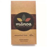 Manoa Chocolate 60% Breakfast Bar, 1.76 Ounce