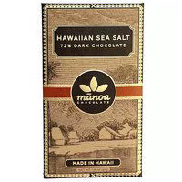 Manoa Chocolate 72%, Hawaiian Sea Salt, 1.76 Ounce