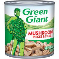 Green Giant Mushrooms Pieces & Stems, 4 Ounce