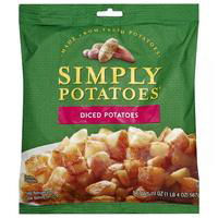 Simply Diced Potatoes, 20 Ounce