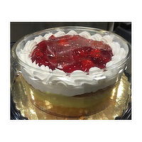 Round Boston Cake, Strawberry, 1 Each