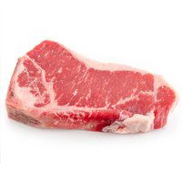 Certified Angus Beef USDA Choice New York Steak, Bone In, Thin Cut, 1 Pound