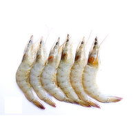 Shrimp, Raw, Head On, 50/60 Count, 1 Pound