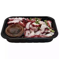 Grab N Go Platter, Sliced Tako with Sauce, 1 Pound