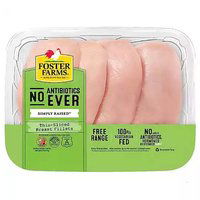 Foster Farms Antibiotic Free, Thinly Sliced Chicken Breasts, 1.5 Pound