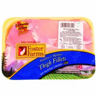 Foster Farms Chicken Thighs, Boneless, 1 Pound