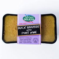 Fabrique Delices Duck Mousse with Port Wine, 1 Pound