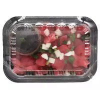 Grab N Go Platter,  Ahi Cubes with Sauce, 1 Pound