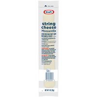 Kraft Mozzarella String Cheese, Single, 1 Ounce