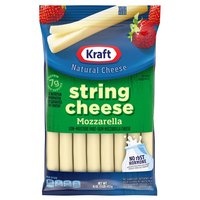 Kraft Mozzarella String Cheese Sticks, 16 Ounce