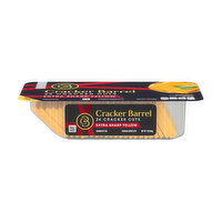 Cracker Barrel Cracker Cuts Extra Sharp Yellow Cheddar Cheese Cuts, 24 count, 7 Ounce