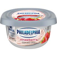 Philadelphia Cream Cheese, Strawberry, 7.5 Ounce