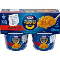 Kraft Easy Triple Cheese Macaroni & Cheese, 8.2 Ounce