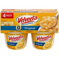 Velveeta Original Shells & Cheese (Pack of 4), 9.56 Ounce