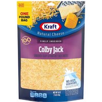 Kraft Finely Shredded Colby & Monterey Jack Cheeses, 16 Ounce