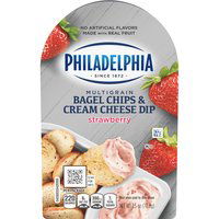 Philadelphia Strawberry Multigrain Bagel Chips & Cream Cheese Dip, 2.5 Ounce