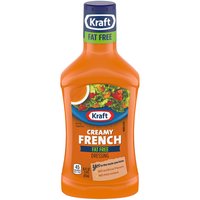 Kraft Fat Free Creamy French Dressing, 16 Ounce