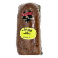 1/2 Submarine Sandwich, Black Forest Ham, 14 Ounce