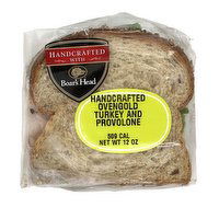 Boar's Head Handcrafted Sandwich, Turkey & Provolone, 12 Ounce