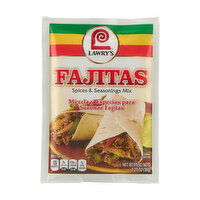 Lawry's Fajitas Spices & Seasonings, 1.27 Ounce