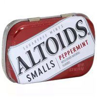 Altoids Smalls Mints, Sugarfree, Peppermint, 50 Each