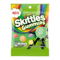 Skittles Sour Gummies Chewy Candy Bag, 5.8 Ounce