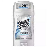 Menn Speed Stick Antiperspirant Deodorant, Unscented, 3 Ounce